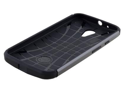 Impact Case for Motorola Moto G 2nd Gen - Charcoal/Black