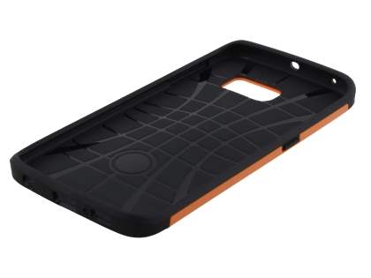 Impact Case for Samsung Galaxy S6 Edge - Orange/Black