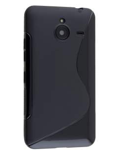 Wave Case for Microsoft Lumia 640 XL - Frosted Black/Black Soft Cover