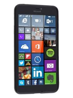 Wave Case for Microsoft Lumia 640 XL - Frosted Black/Black