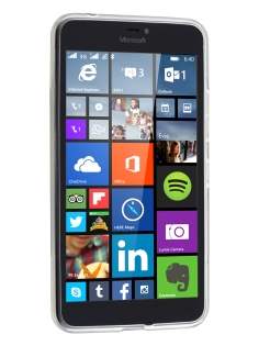 Wave Case for Microsoft Lumia 640 XL - Frosted Clear/Clear