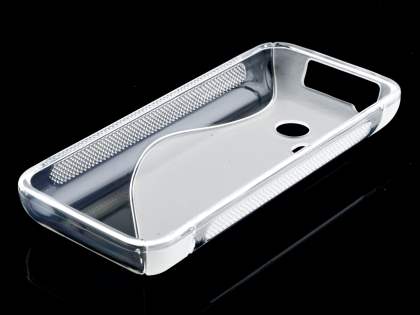 Wave Case for Nokia 220 - Frosted Clear/Clear
