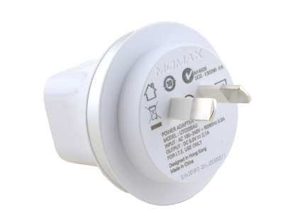 Momax XC Travel 2.1A USB-A Charger - Pearl White
