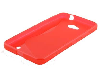 Wave Case for Microsoft Lumia 640 - Frosted Red/Red