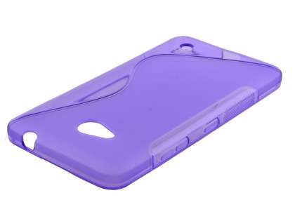 Wave Case for Microsoft Lumia 640 - Frosted Purple/Purple