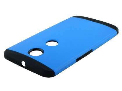 Impact Case for Motorola Google Nexus 6 - Sky Blue/Black Impact Case