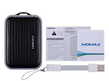 Momax iPower Go mini USB-A External Battery 8400mAh - Classic Black