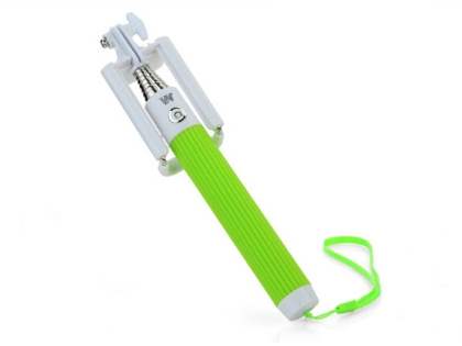 Monopod Selfie Stick - Lime Green