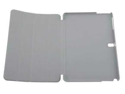 Premium Slim Synthetic Leather Flip Case with Stand for Samsung Galaxy Note 10.1 (2014 Edition) - Pearl White