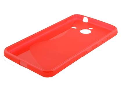 Wave Case for Microsoft Lumia 640 XL - Frosted Red/Red