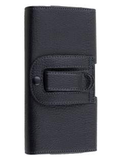 Textured Synthetic Leather Belt Pouch - Mobile Only