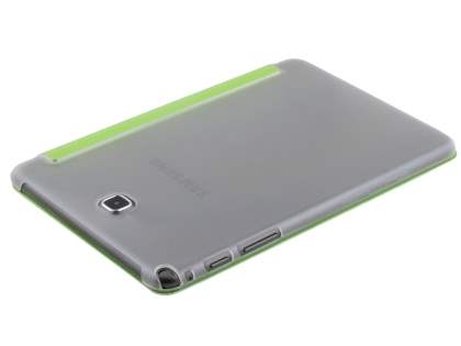Samsung Galaxy Tab A 8.0 Book-Style Case with Stand - Green/Frosted Clear
