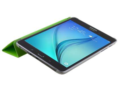 Samsung Galaxy Tab A 8.0 Book-Style Case with Stand - Green/Frosted Clear