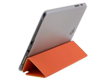 Samsung Galaxy Tab A 8.0 Book-Style Case with Stand - Orange/Frosted Clear Samsung Galaxy Tab A 8.0 Book-Style Case with Stand - Orange/Frosted Clear