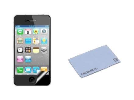 MOMAX Ultra-Thin Metallic Case for Apple iPhone 4S/4 - Pearl White