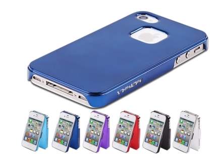 MOMAX Ultra-Thin Metallic Case for Apple iPhone 4S/4 - Pearl White