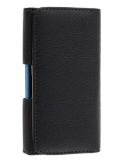 Textured Synthetic Leather Belt Pouch (Bumper Case Compatible) - Belt Pouch