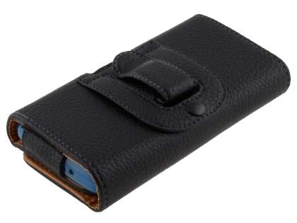 Textured Synthetic Leather Belt Pouch (Bumper Case Compatible)