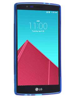Wave Case for LG G4 - Frosted Blue/Blue