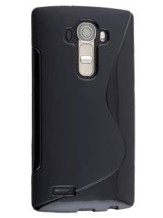 Wave Case for LG G4 - Frosted Black/Black Soft Cover