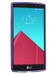 Wave Case for LG G4 - Frosted Purple/Purple