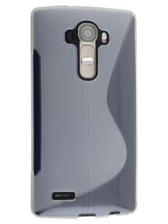 Wave Case for LG G4 - Frosted Clear/Clear Soft Cover
