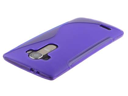 Wave Case for LG G4 - Frosted Purple/Purple