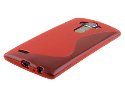 Wave Case for LG G4 - Frosted Red/Red