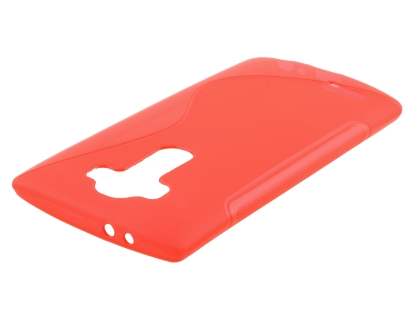Wave Case for LG G4 - Frosted Red/Red