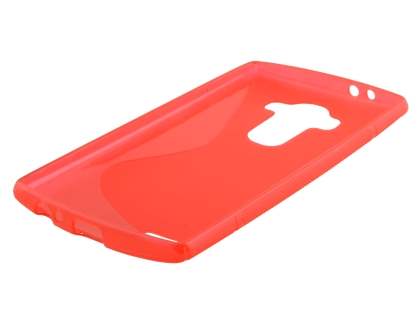 Wave Case for LG G4 - Frosted Red/Red