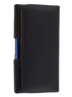 Smooth Synthetic Leather Belt Pouch - Bumper Case Compatible - Belt Pouch
