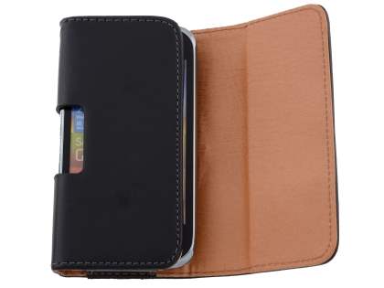 Smooth Synthetic Leather Belt Pouch - Mobile Only