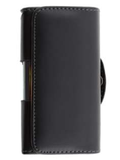 Synthetic Leather Belt Pouch for Motorola Defy Mini XT320 - Classic Black Belt Pouch