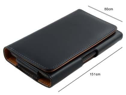 Smooth Synthetic Leather Belt Pouch - Mobile Only