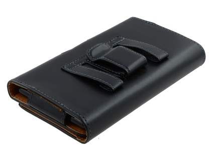 Smooth Synthetic Leather Belt Pouch - Mobile Only