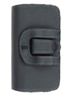 Sony Xperia E Synthetic Leather Belt Pouch (Bumper Case Compatible)