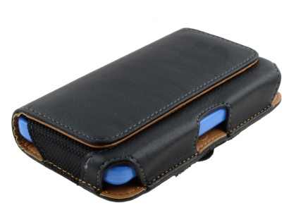 Sony Xperia E Synthetic Leather Belt Pouch (Bumper Case Compatible)
