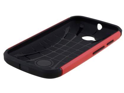 Impact Case for Motorola Moto E 2nd Gen - Red/Black