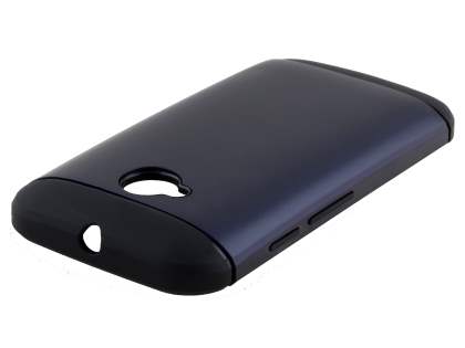 Impact Case for Motorola Moto E 2nd Gen - Midnight Blue/Black Impact Case
