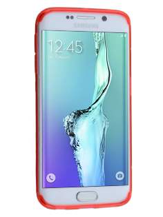 Wave Case for Samsung Galaxy S6 Edge Plus - Frosted Red/Red