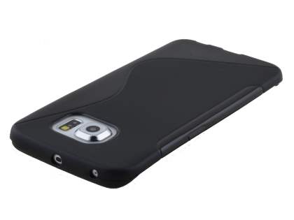Wave Case for Samsung Galaxy S6 Edge Plus - Frosted Black/Black
