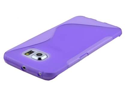 Wave Case for Samsung Galaxy S6 Edge Plus - Frosted Purple/Purple