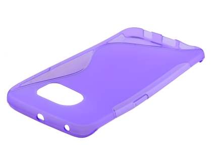 Wave Case for Samsung Galaxy S6 Edge Plus - Frosted Purple/Purple