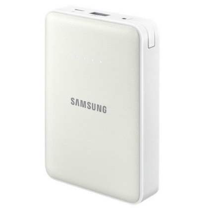 Genuine Samsung EB-PG850B 8400 mAh External Battery Pack - Pearl White