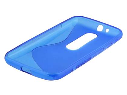 Wave Case for Motorola Moto G 3rd Gen - Frosted Blue/Blue