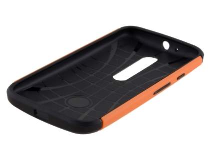 Impact Case for Motorola Moto G 3rd Gen - Orange/Black