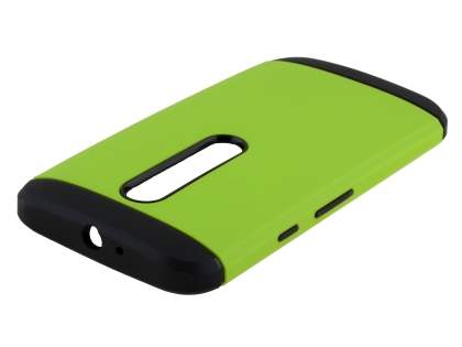 Impact Case for Motorola Moto G 3rd Gen - Green/Black Impact Case