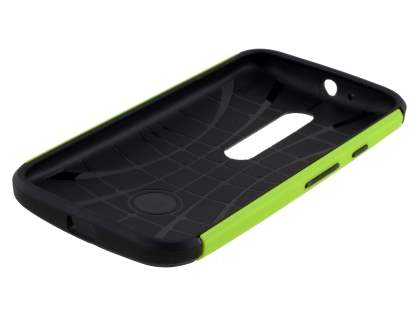 Impact Case for Motorola Moto G 3rd Gen - Green/Black