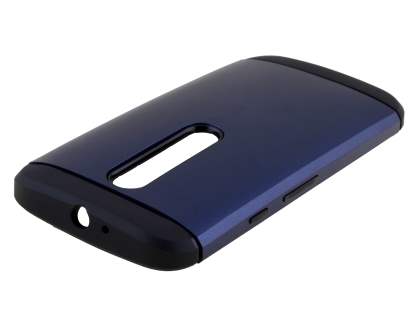 Impact Case for Motorola Moto G 3rd Gen - Midnight Blue/Black Impact Case
