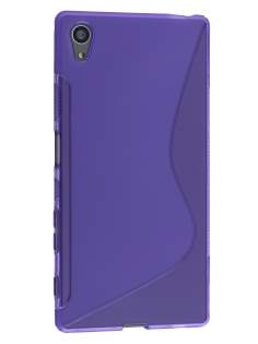 Wave Case for Sony Xperia Z5 - Frosted Purple/Purple Soft Cover